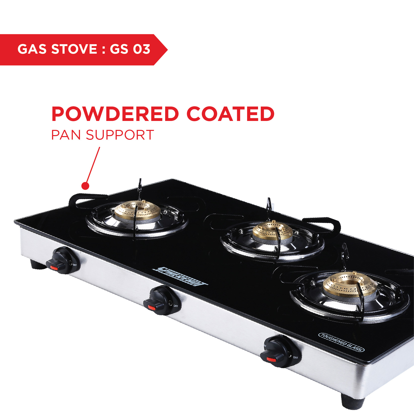 sowbhagya gas stove 3 burner price